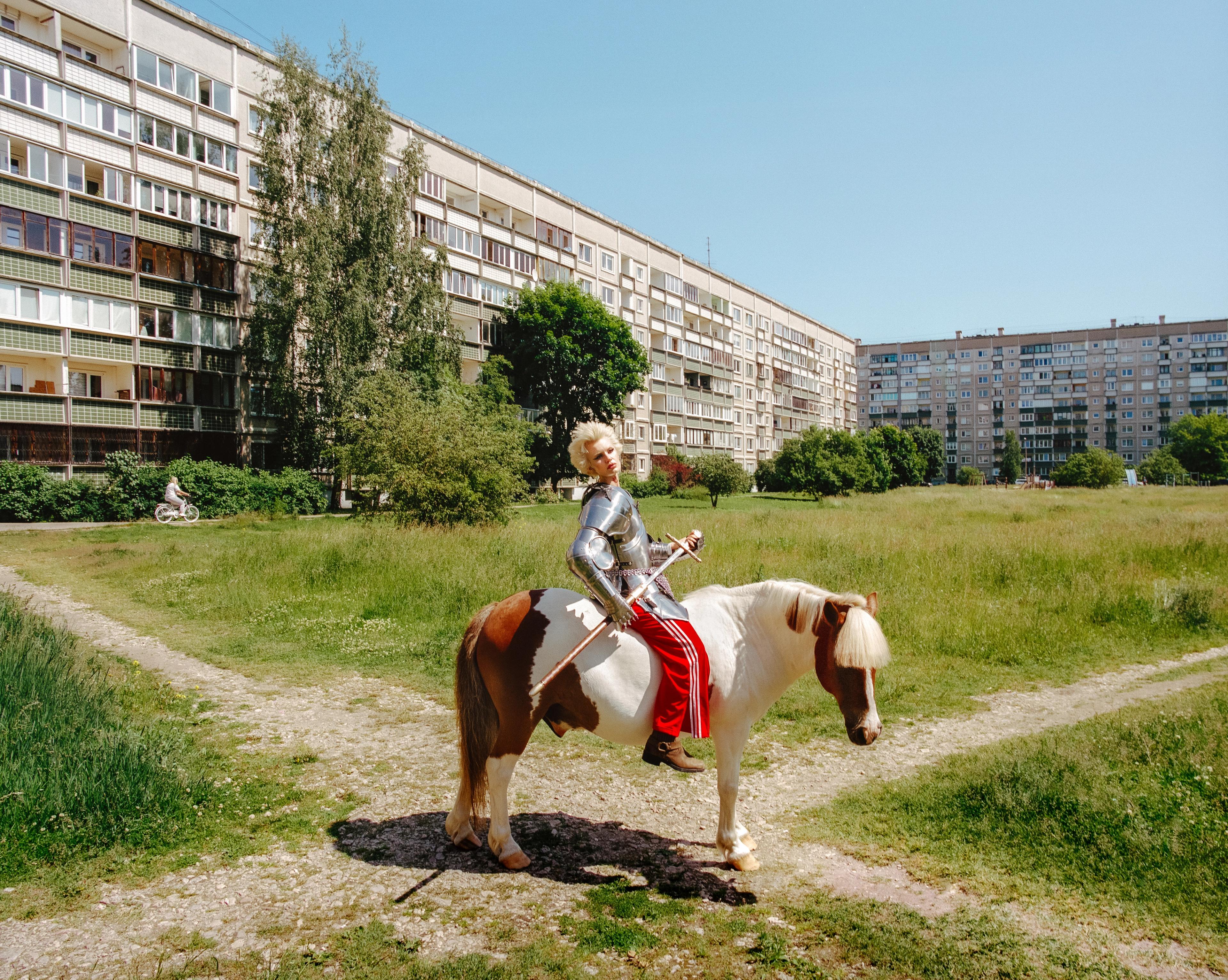 Filips Smits 'Guardian of the Blocks', from the series 'Let’s Get Sun-Kissed', 2025 © Filips Smits