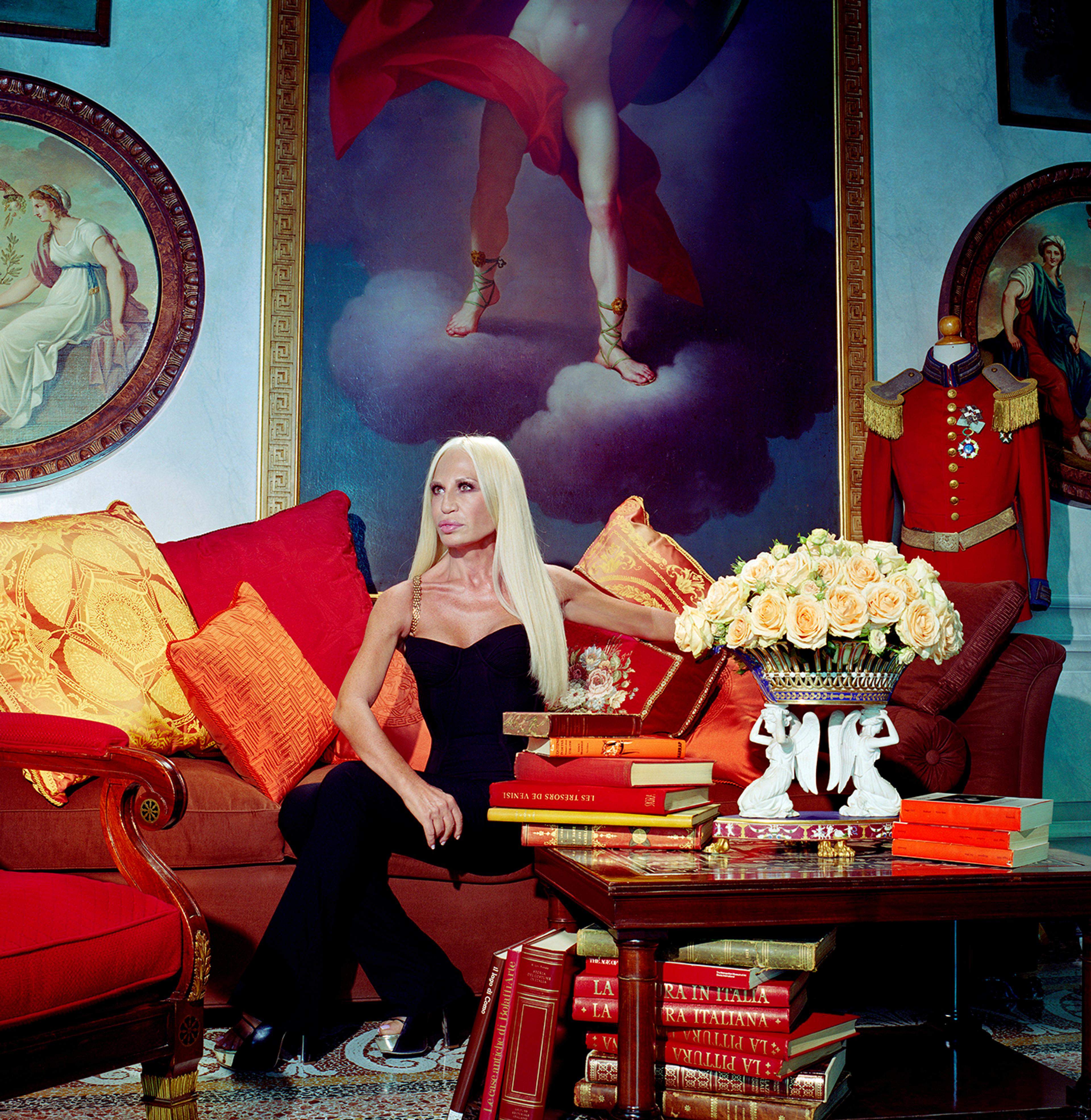 Donatella Versace, 2007 © Miles Aldridge
