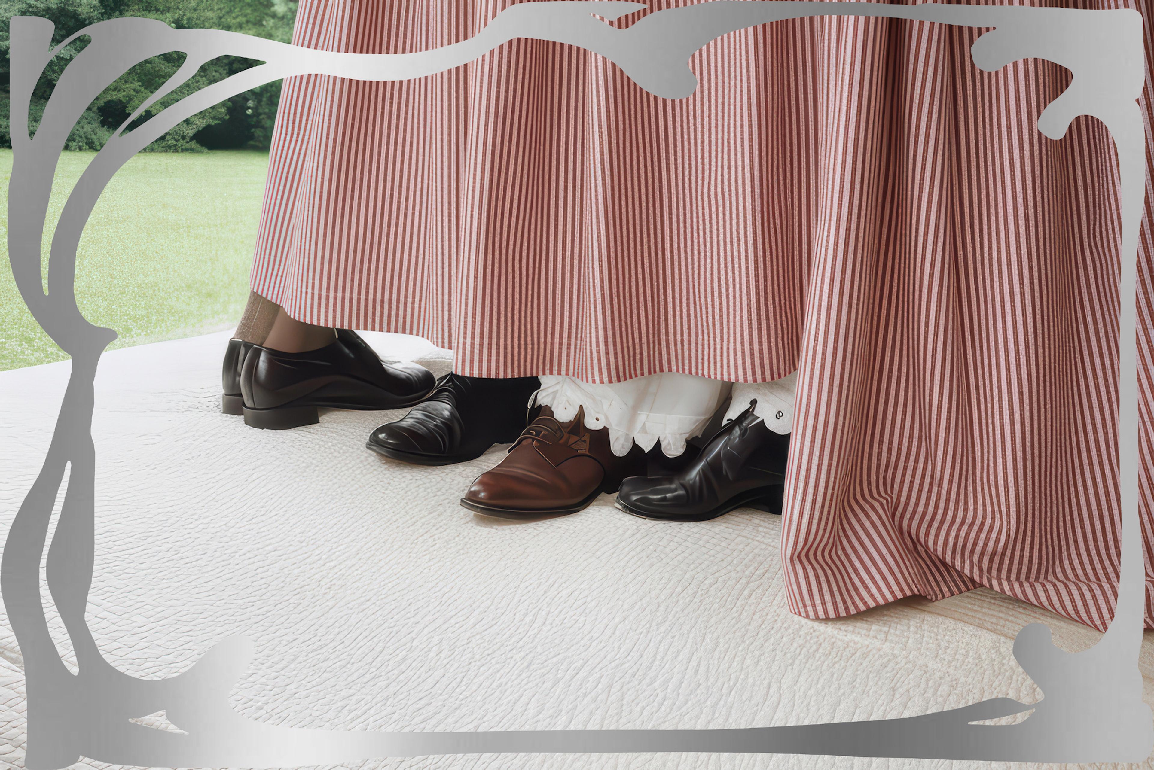 Crack in the Curtain, 2025 © Huang Peishan