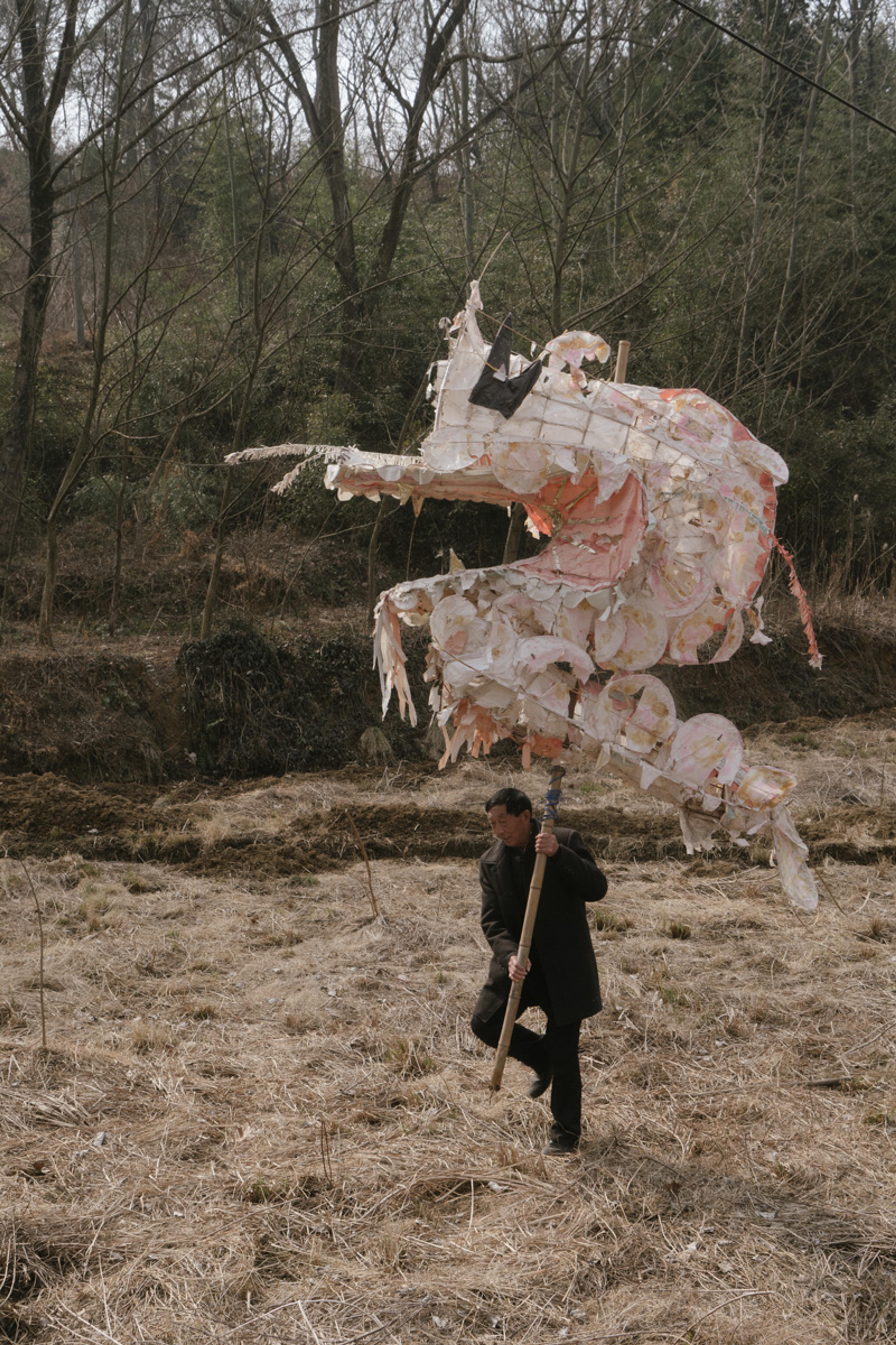 Zhu Yinghao, Xinxian County, Xinyang, 4th Feb 2023,from the series Imaging Across 1868 Rock Layers, Inkjet Print, Courtesy of the artist