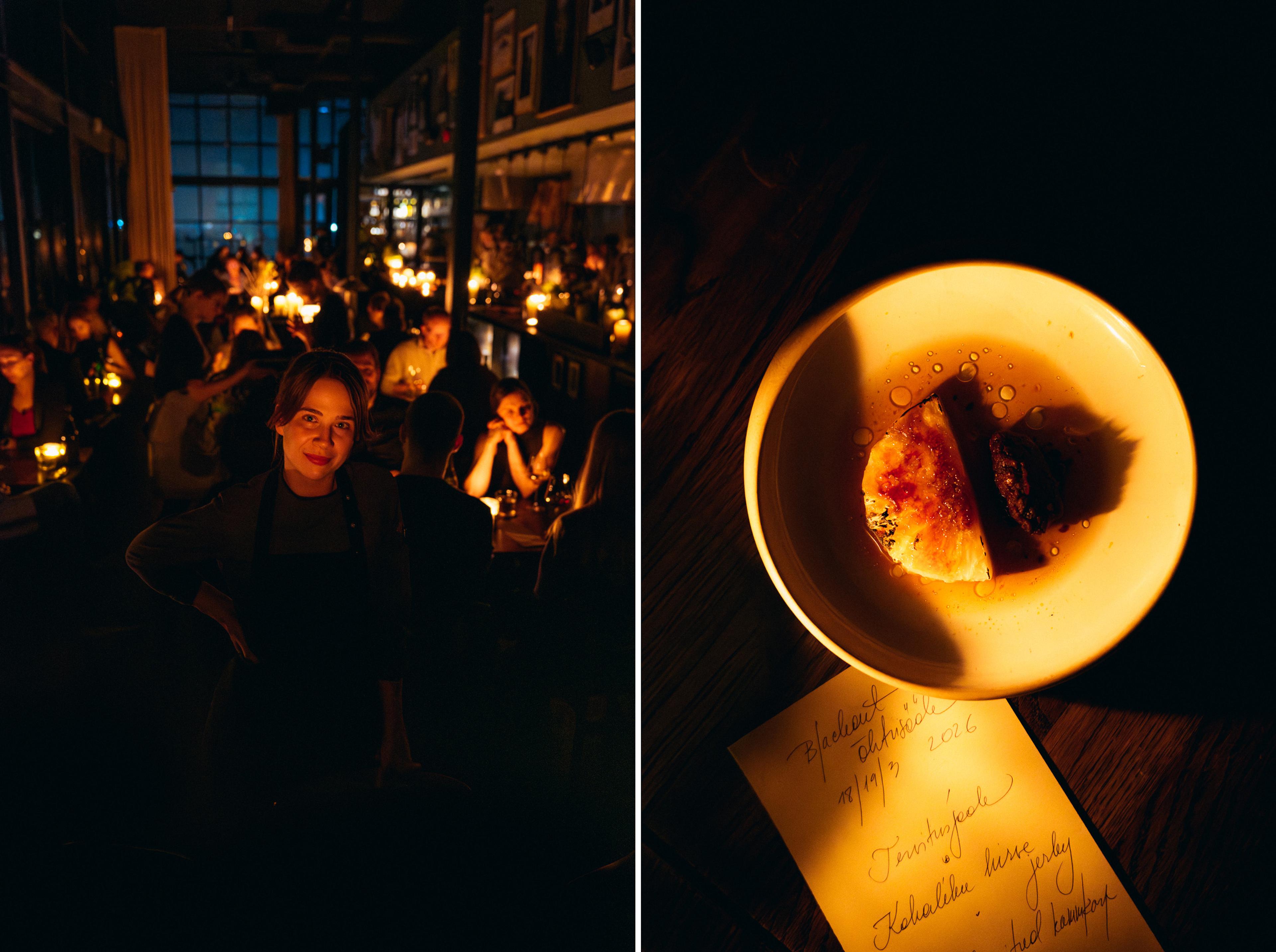 Blackout dinner