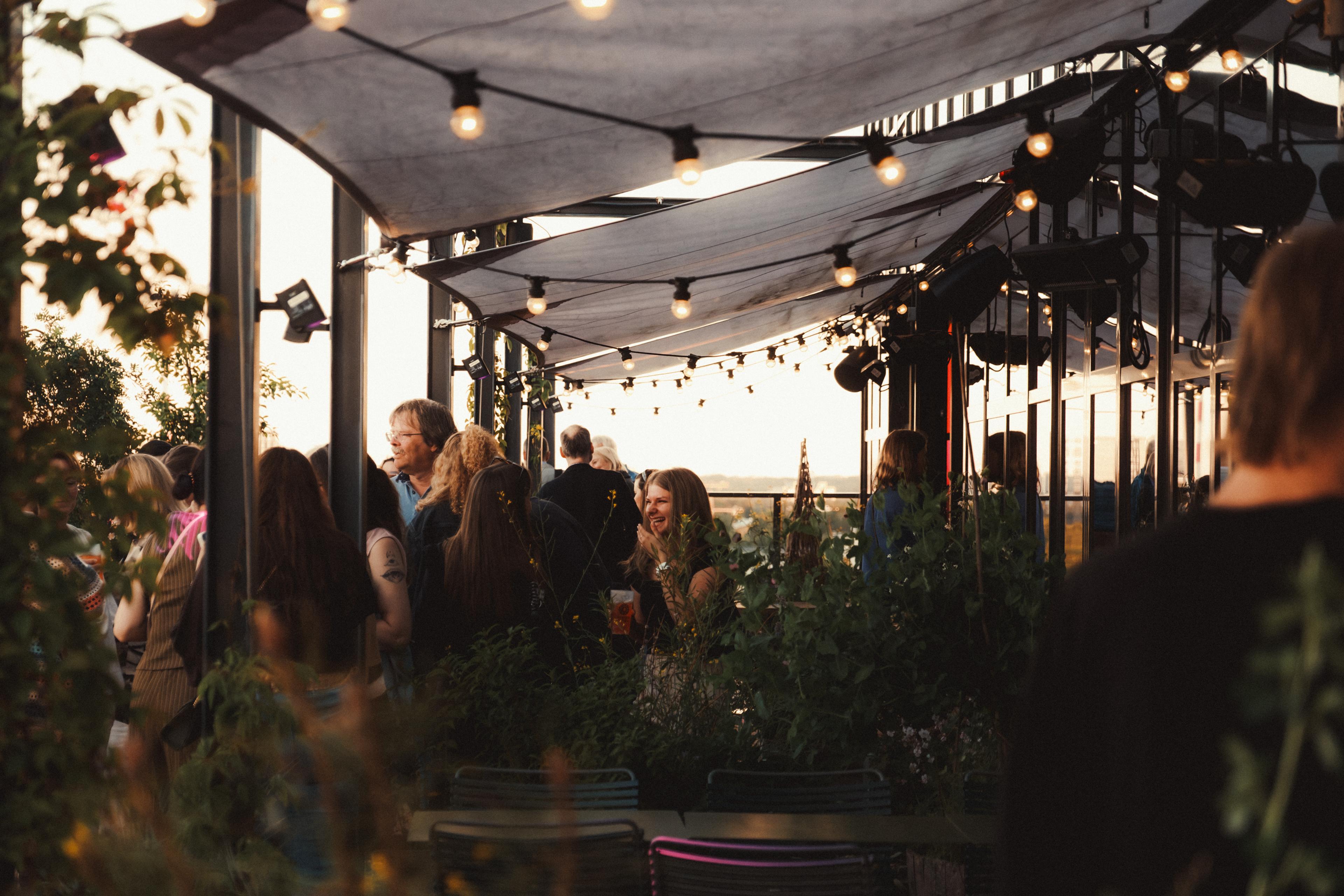 Rooftop bar
