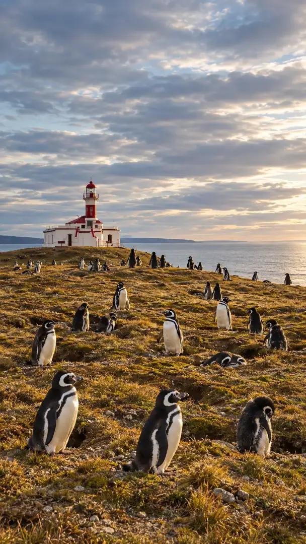 Isla Magdalena Navegación y Pingüinos en el Estrecho de Magallanes