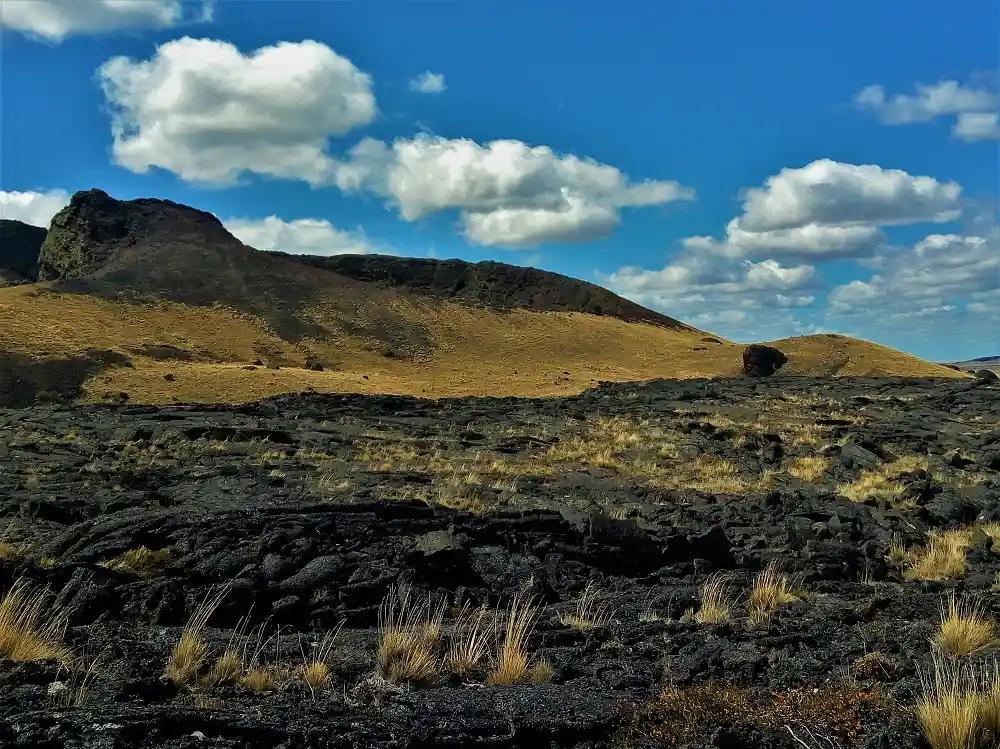 Paisaje volcánico de Pali Aike
