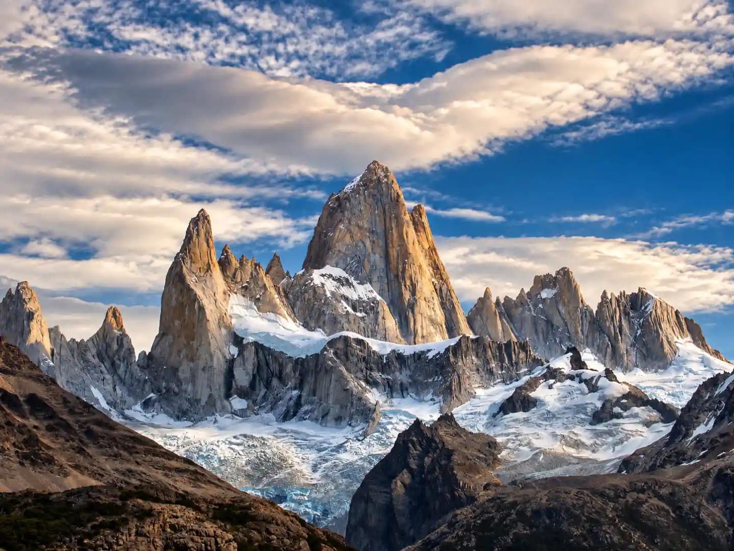 Monte Fitz Roy y Laguna de los Tres
