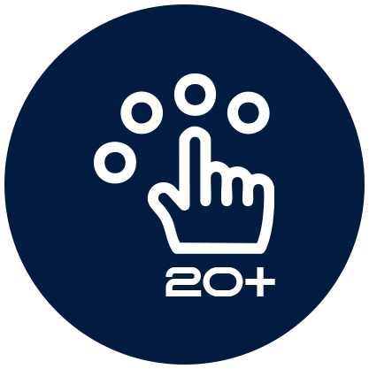 20+ Options for Customization