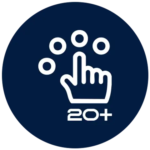 20+ Options for Customization