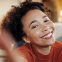 MSW student smiling in a selfie