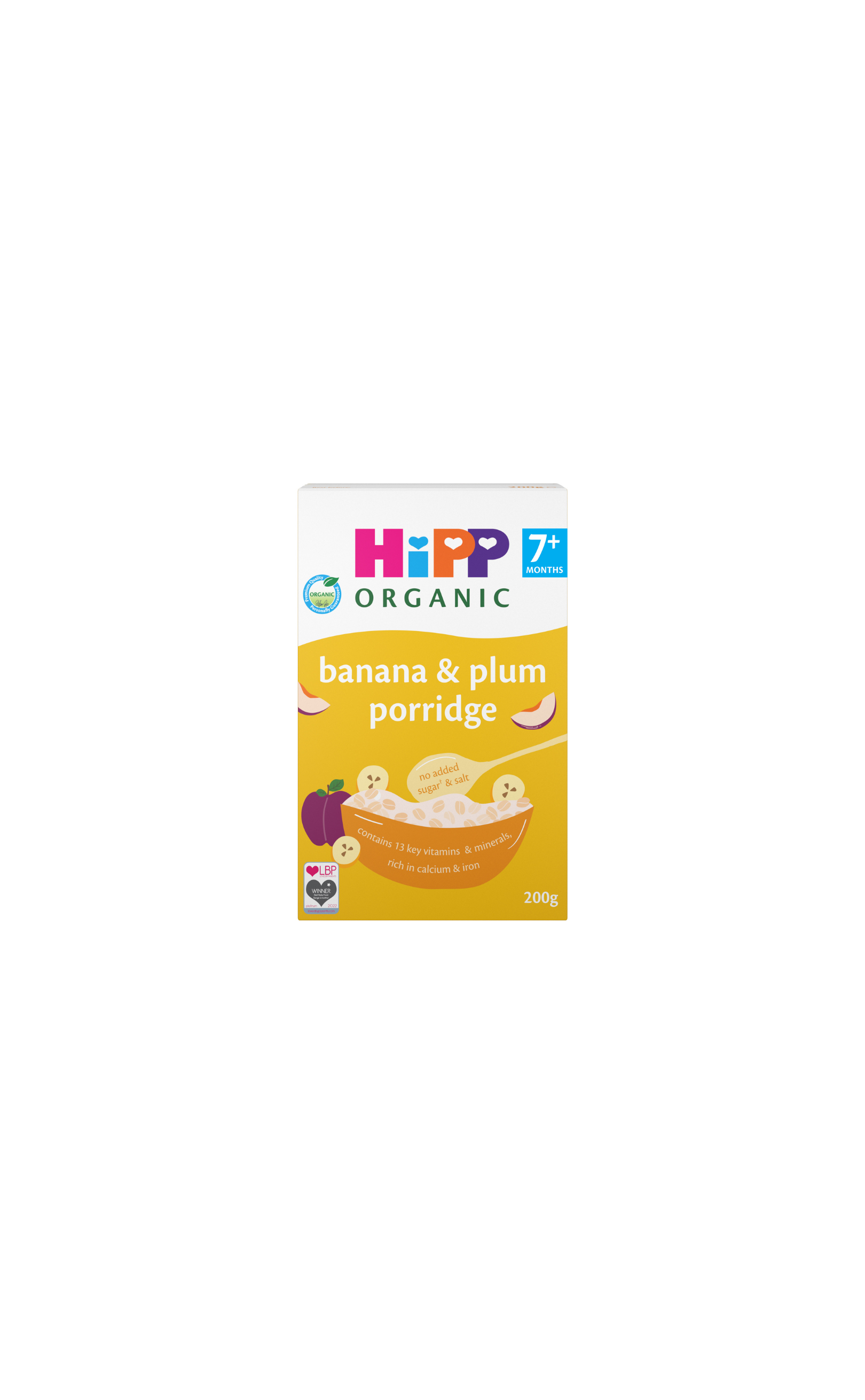 HiPP Organic Banana & Plum Porridge