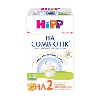 Verpackung des HiPP HA 2 Pulvers