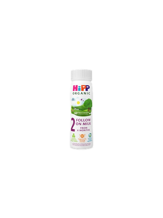 HiPP Organic follow on milk ready to feed bottle