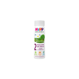 HiPP Organic follow on milk ready to feed bottle