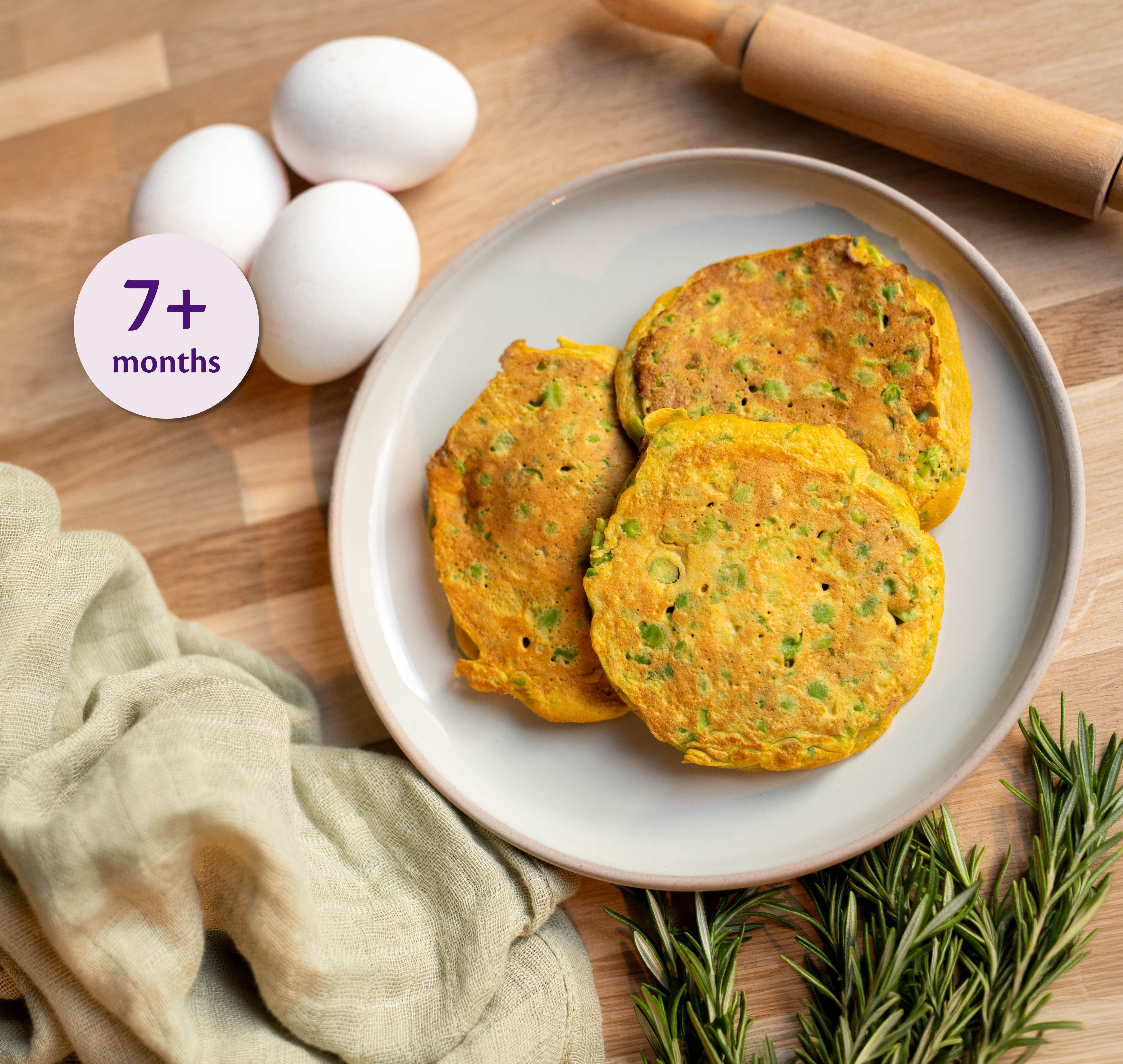 Carrot & Pea Frittata
