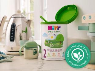 HiPP Follow On Milk wins BabyCentre Award