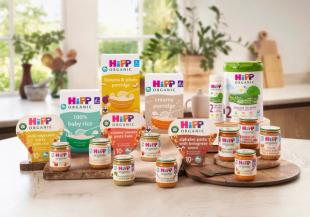 Full range of HiPP Organic baby food