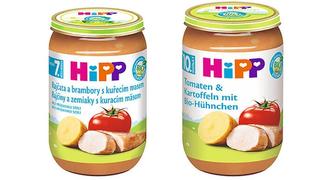 HiPP baby food jars