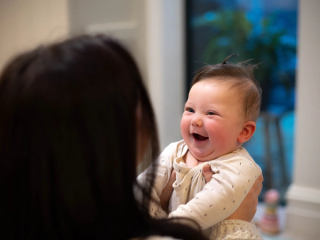 Smiley baby