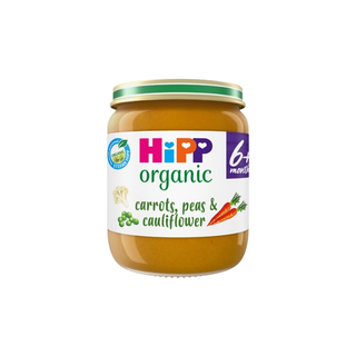 HiPP Organic Carrots, Peas & Cauliflower jar