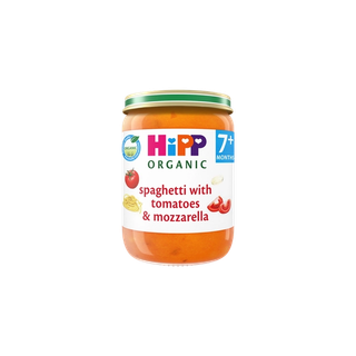 HiPP Organic Spaghetti with tomatoes & mozzarella jar