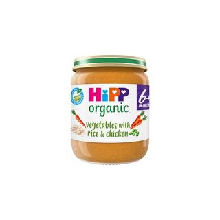 HiPP Organic Vegetables with Rice And Chicken Jar