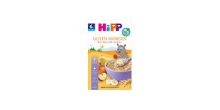 HiPP Guten Morgen Bio Baby Bircher-Müesli Packung mit Schüssel Müesli, Banane, Apfel und Getreide, ab 6 Monaten, ohne Zuckerzusatz