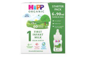 HiPP Organic First Infant Milk Ready to Feed Starter Pack