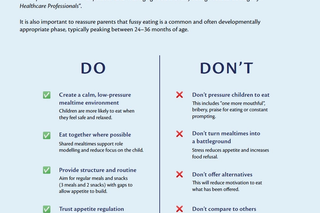 HiPP Organic HCP Avoidant (Fussy) Eating Do's and Don'ts