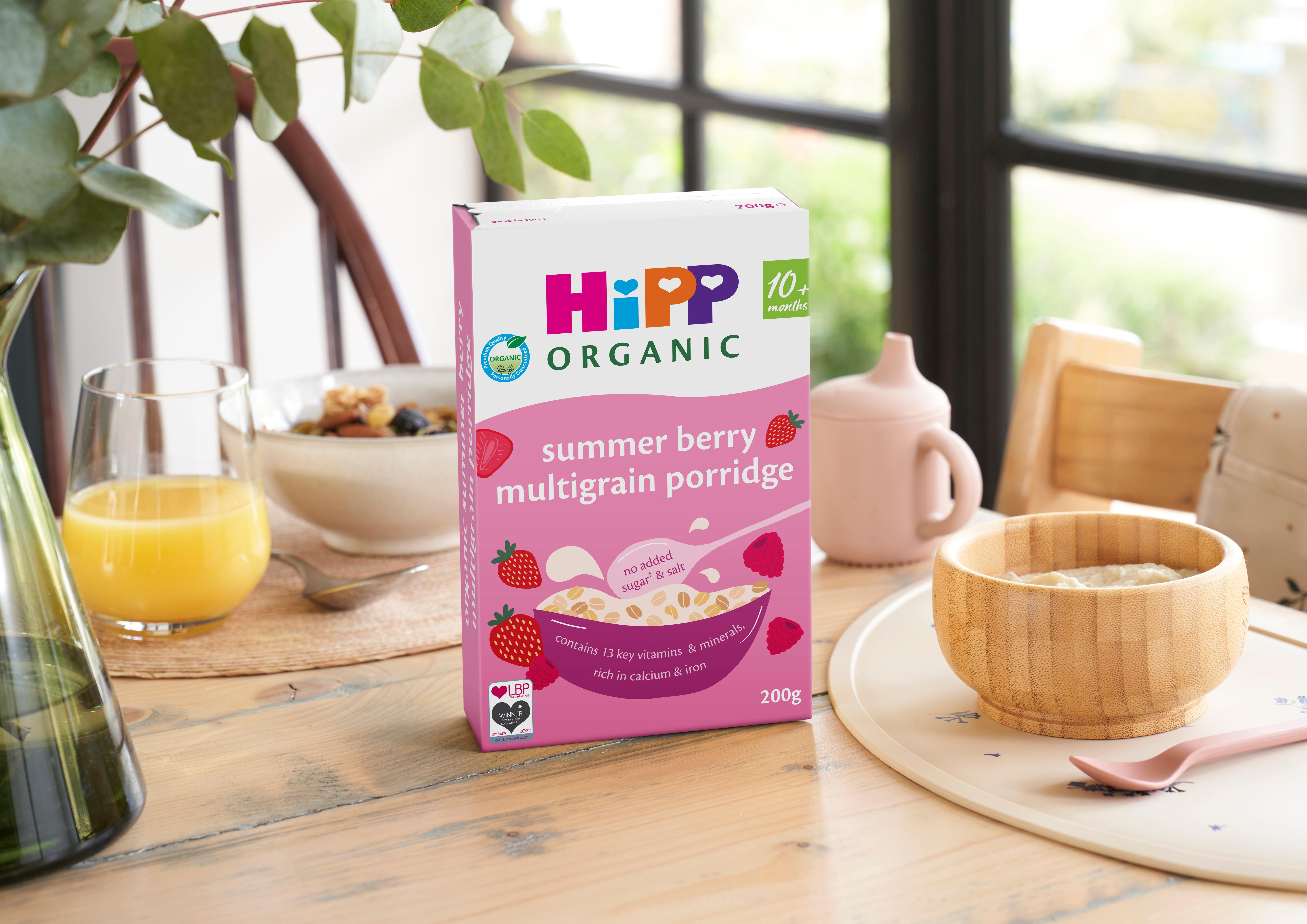 Summer Berry Multigrain Porridge HiPP Organic - Main Image