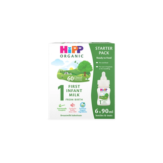 HiPP Organic ready to feed infant starter pack