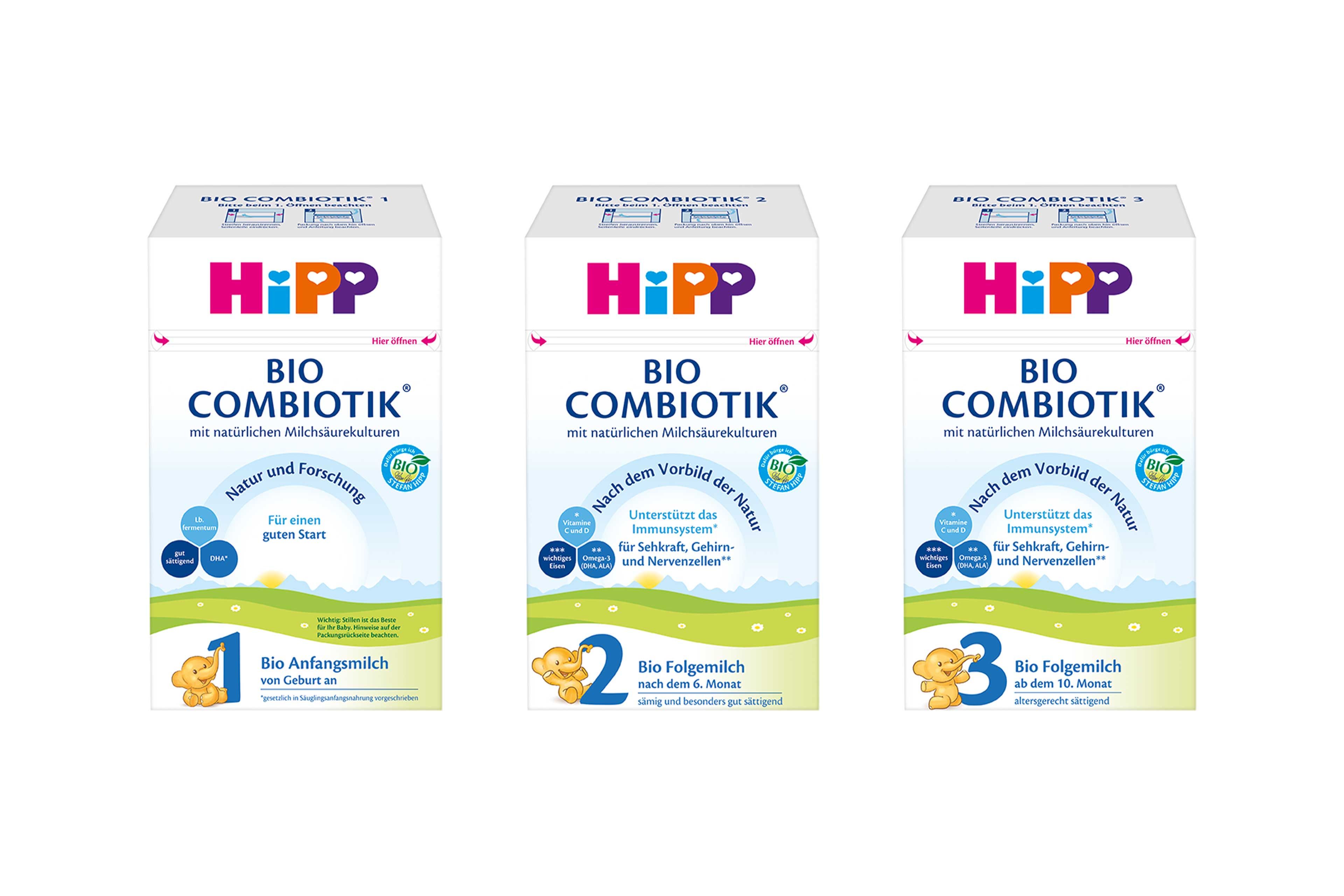 Auswahl HiPP Bio Combiotik