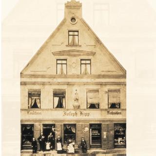 Café Hipp, Pfaffenhofen, historical photo
