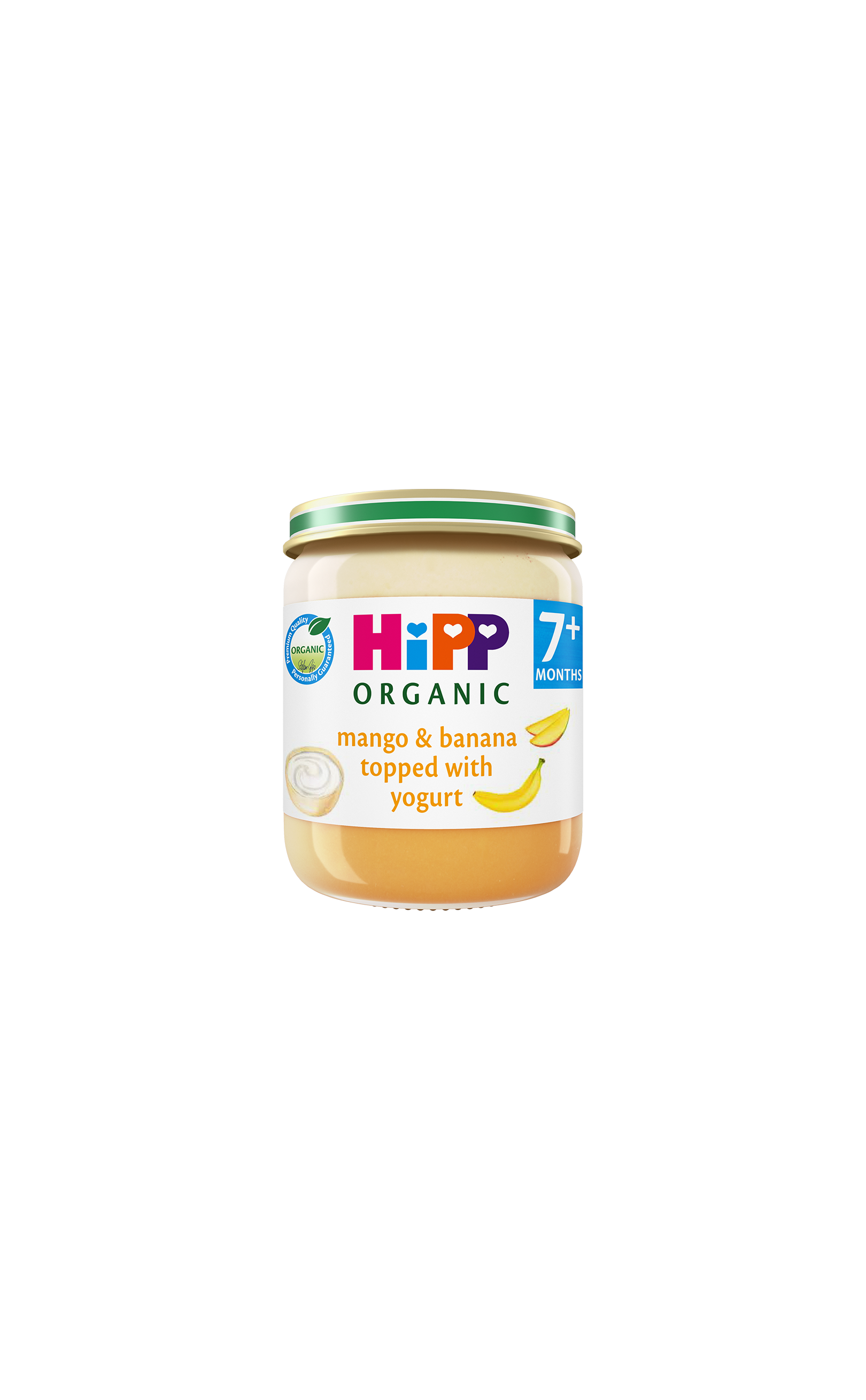 HiPP Organic Mango & Banana topped with Yogurt Jar