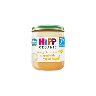 HiPP Organic Mango & Banana topped with Yogurt Jar