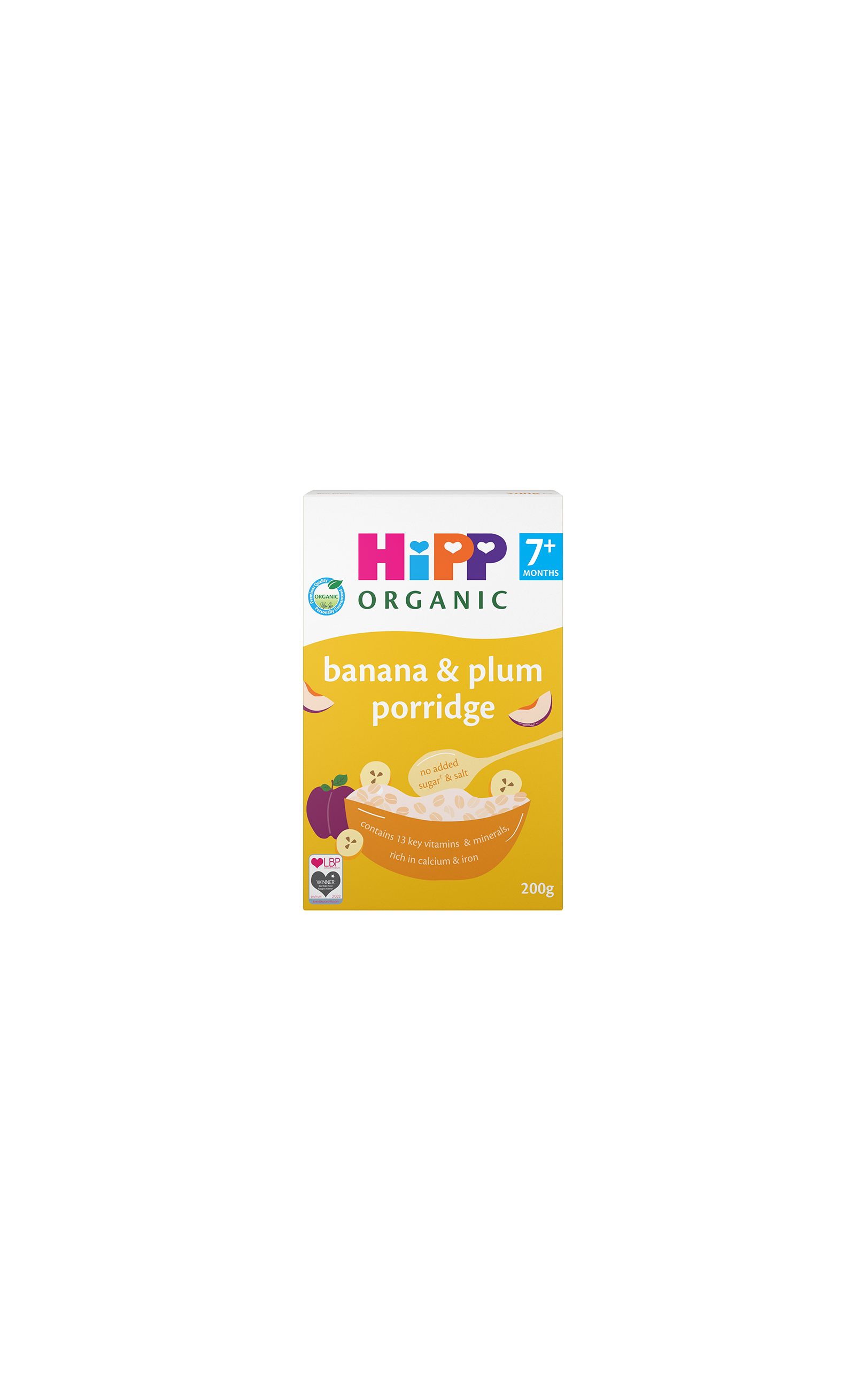 HiPP Organic Banana & Plum Porridge
