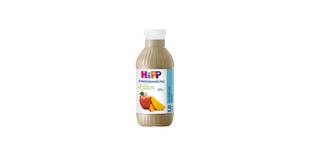 HiPP Sondennahrung 1,0 kcal/ml in 500-ml-Flasche mit Apfel-Mango-Geschmack auf weißem Hintergrund