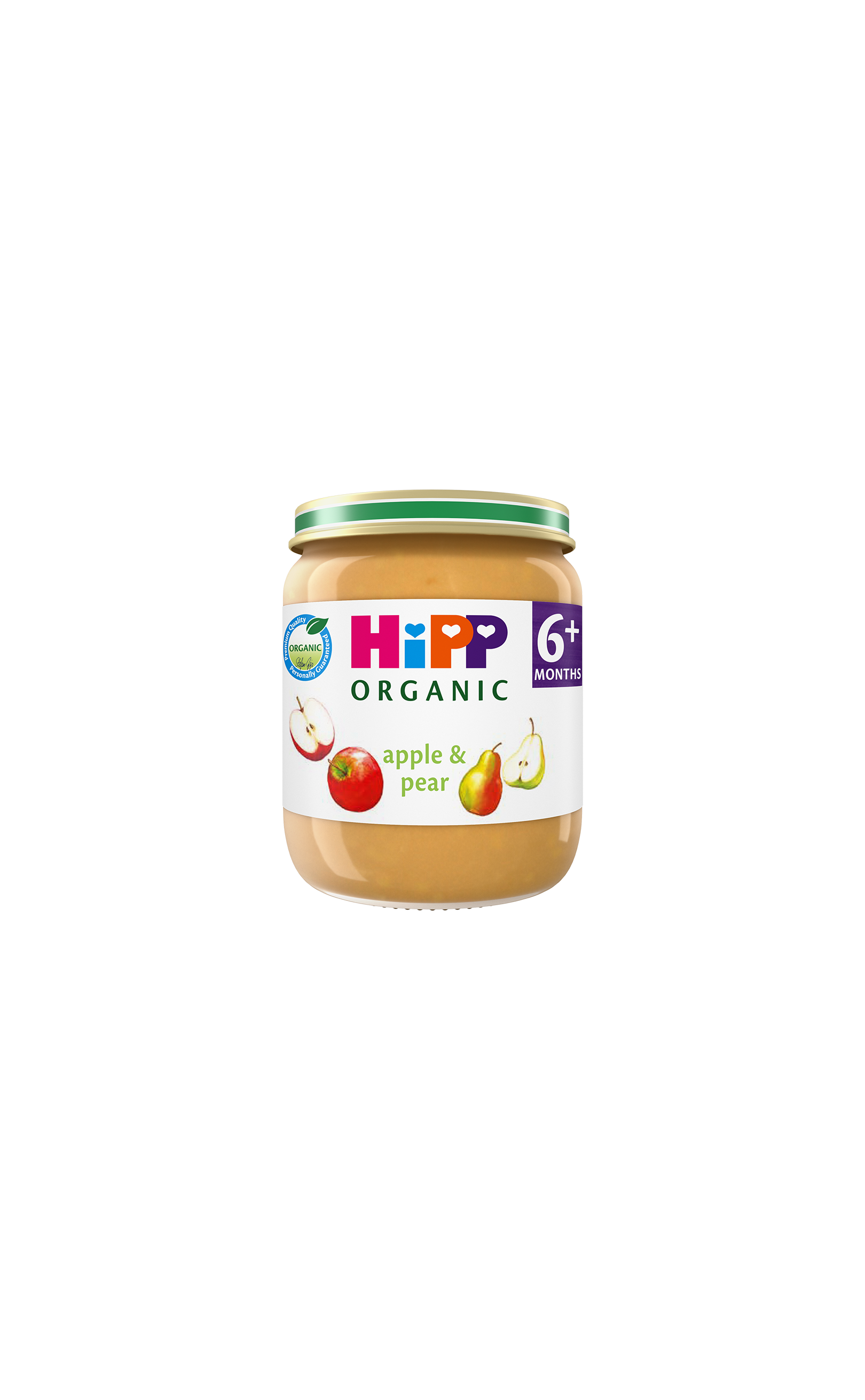 HiPP Organic Apple & Pear jar