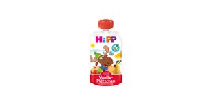 HiPP Bio-Quetschbeutel Vanille-Plätzchen in Apfel, Birne und Orange, Limited Edition