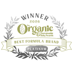 The Organic & Sustainable Baby Awards Best Formula Brand 2026 Platinum