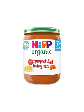 HiPP Organic Spaghetti Bolognese jar