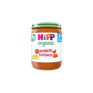 HiPP Organic Spaghetti Bolognese jar