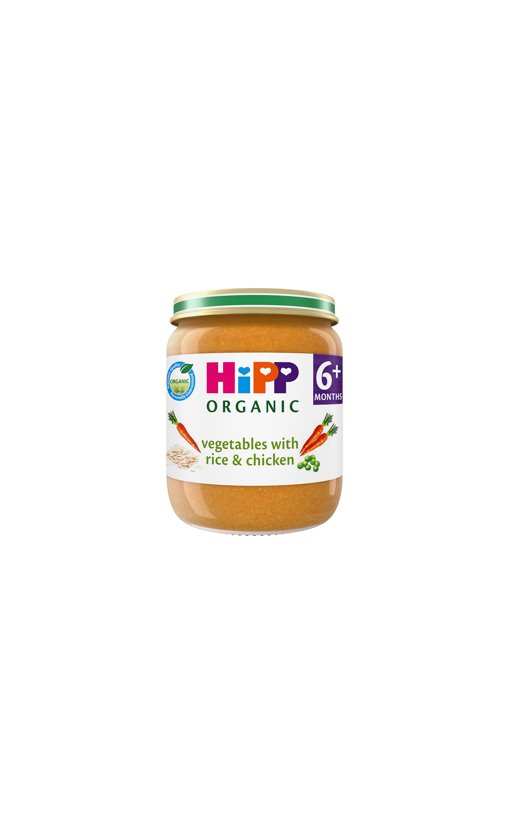 HiPP Organic Vegetables with Rice And Chicken Jar