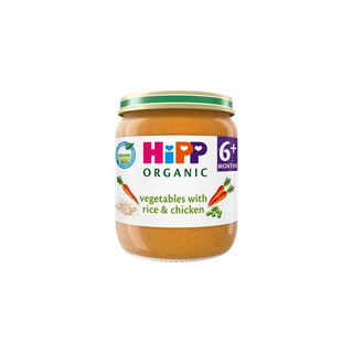 HiPP Organic Vegetables with Rice And Chicken Jar