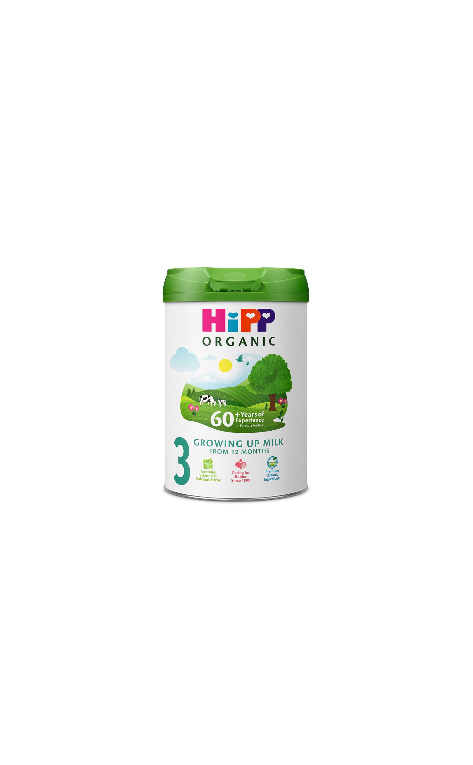 HiPP Organic growing up milk powder tin
