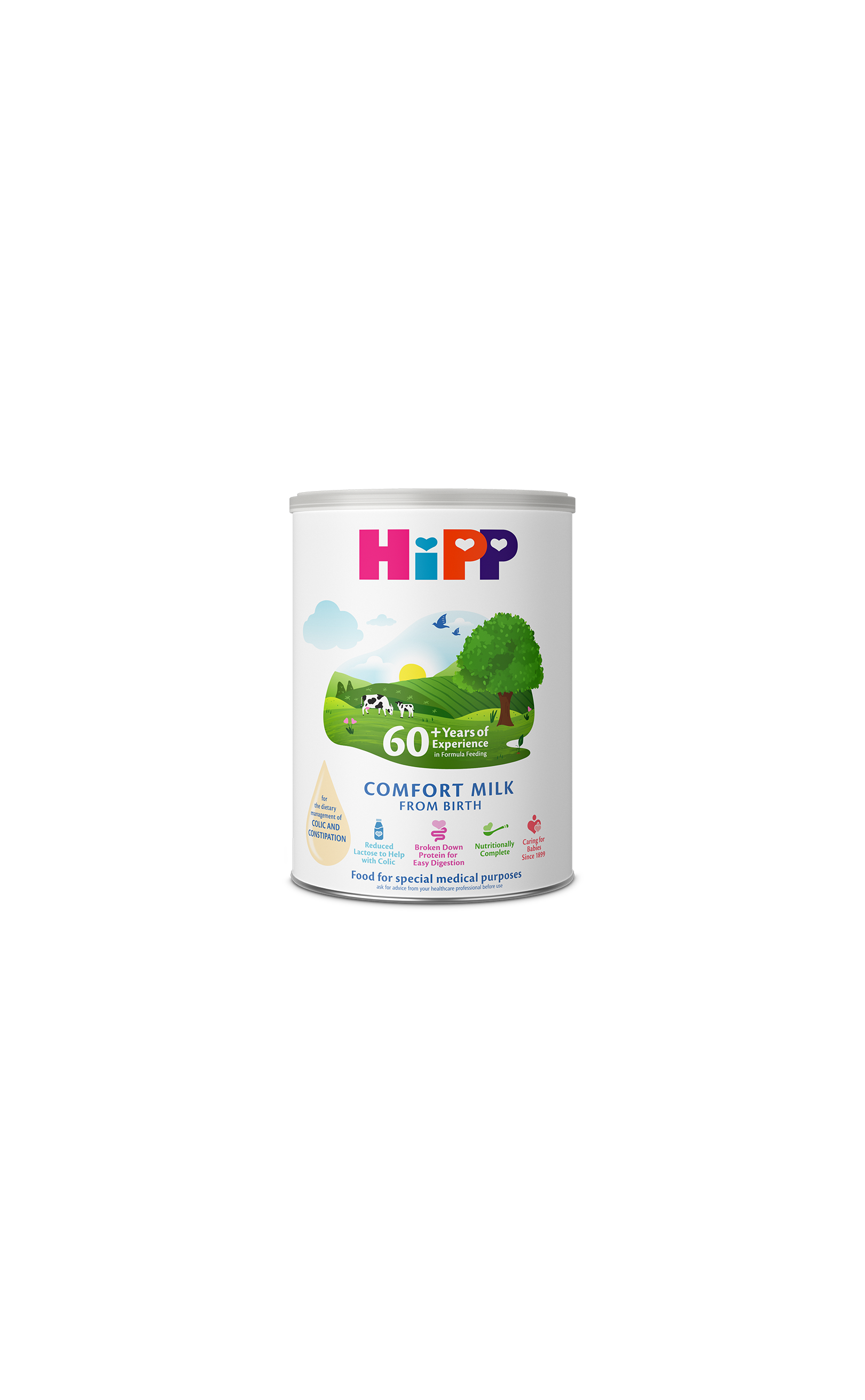 HiPP Organic comfort milk powder tin