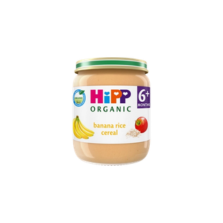 HiPP Organic Banana Rice Cereal Jar