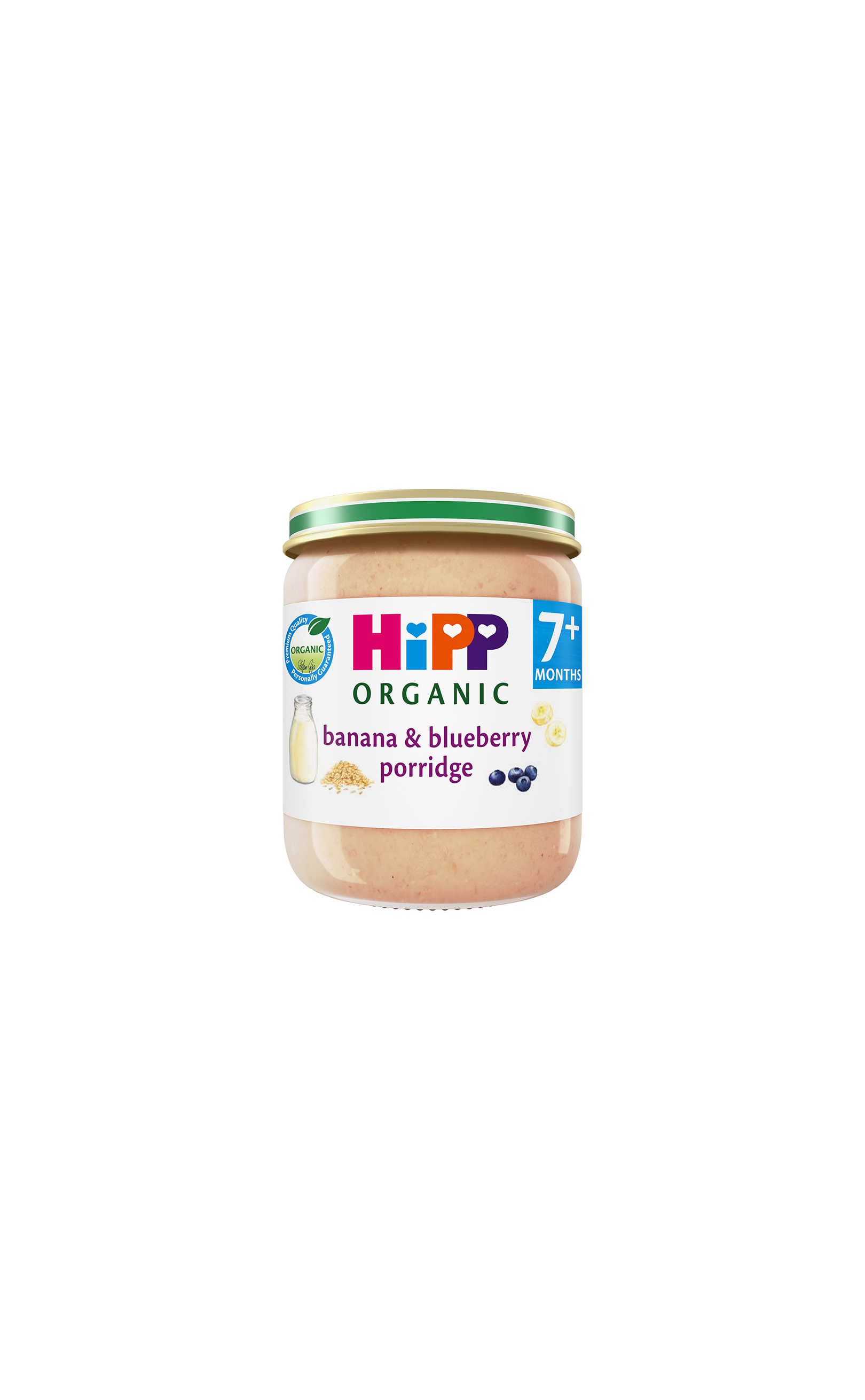 HiPP Organic Banana & Blueberry Porridge Jar
