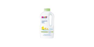 HiPP Babysanft Familienbad Sensitiv Flasche mit grüner Kappe und Entenmotiv für sanftes Familienbad bei sensibler Haut