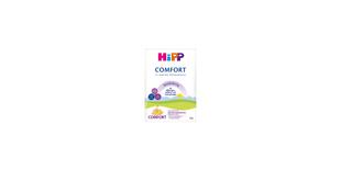 HiPP Comfort Spezialnahrung Portionsbeutel 22g, Spezialnahrung bei Blähungen, Koliken und Verstopfung, Packung auf weißem Hintergrund