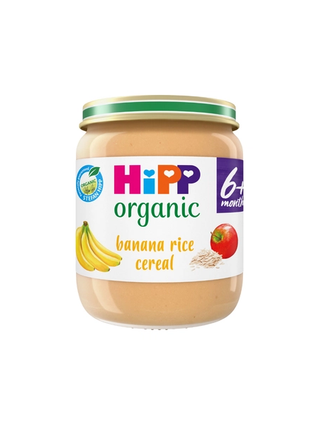 HiPP Organic Banana Rice Cereal Jar