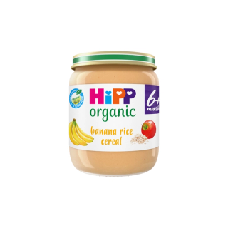 HiPP Organic Banana Rice Cereal Jar